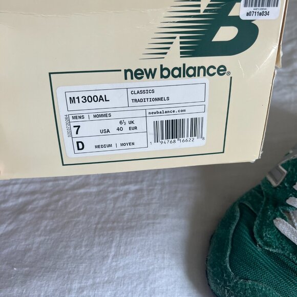 Used New Balance Aimé Leon Dore x 1300 'Green' Sneaker - Picture 5 of 10